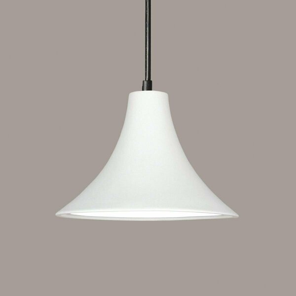 A19 Lighting Madera Pendant, Bisque P501-BCC-1LEDE26